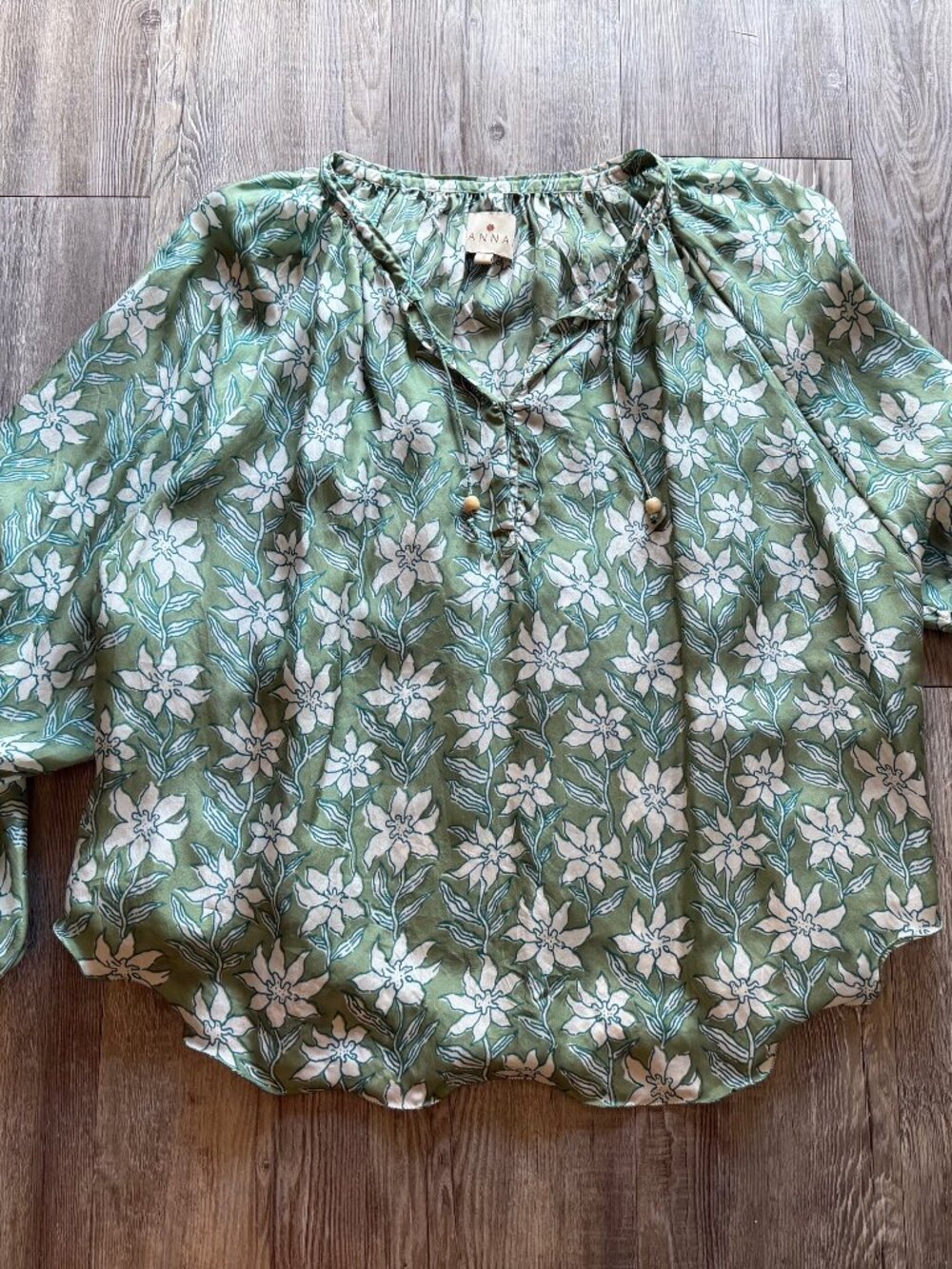 Hannah Silk Floral Top